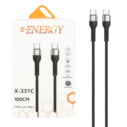نمایش جزئیات کابل تبدیل USB-C به USB-C ایکس انرژی مدل X-331C
