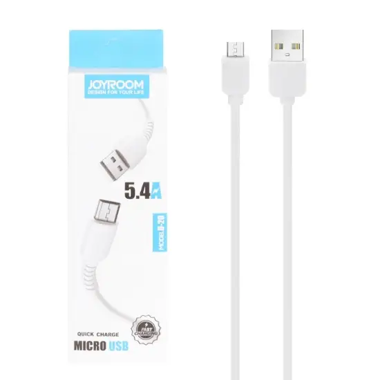 تصویر کابل تبدیل USB به MicroUSB جوی روم مدل D-20