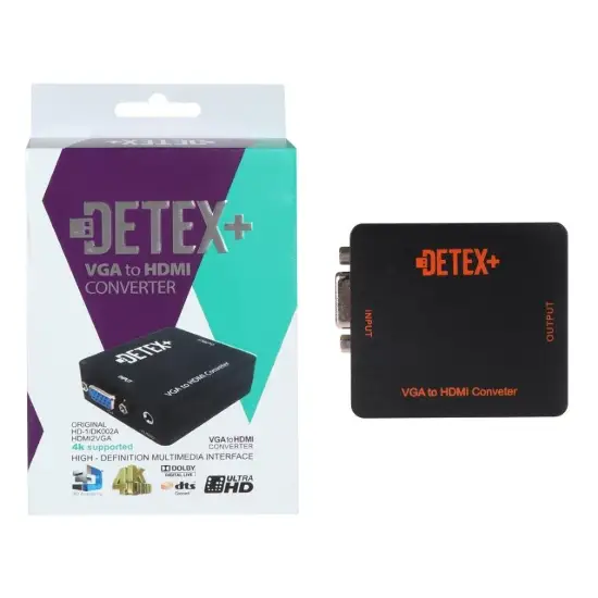 تصویر تبدیل USB اچ دی ام ال به وی جی ای دتکس پلاس