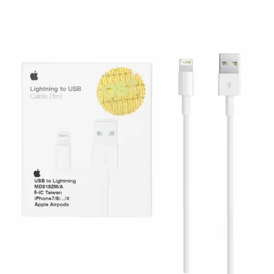 تصویر کابل تبدیل USB به لایتنینگ مدل MD818ZM/A 8IC