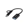 کابل تبدیل USB3.0 به USB-C به microUSB ارلدام مدل OT84 - تصویر دوم