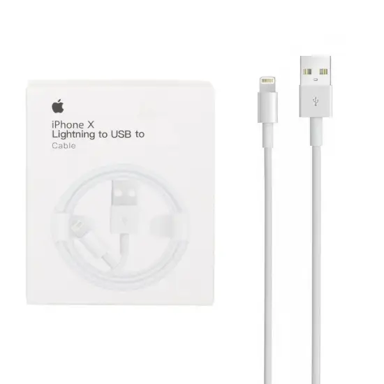 تصویر کابل تبدیل USB به لایتنینگ مدل A1480 MD818ZM/A