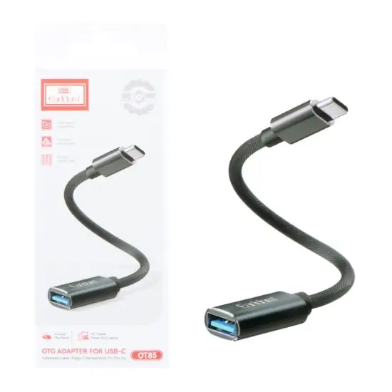 تصویر کابل تبدیل USB.3 OTG به USB-C ارلدام مدل OT85