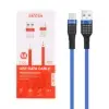 کابل تبدیل USB به USB-C مدل +SH141C طول 1.1 متری - تصویر یکم