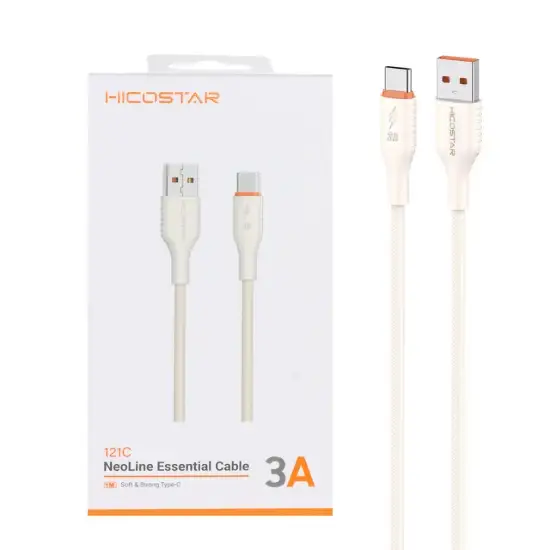 تصویر کابل تبدیل USB به USB-C هایکواستار مدل 121C