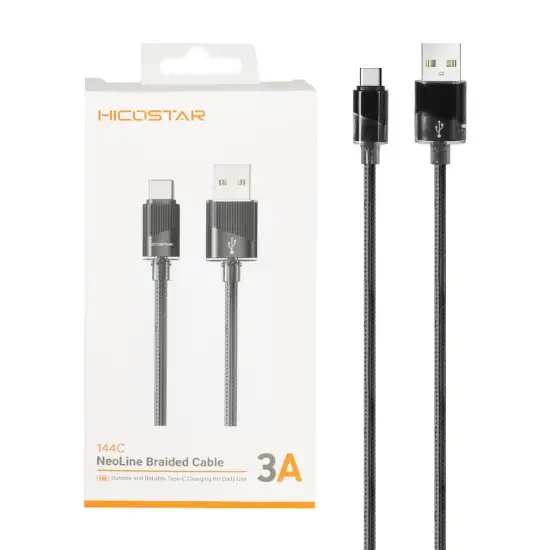 تصویر کابل تبدیل USB به USB-C هایکواستار مدل 144C