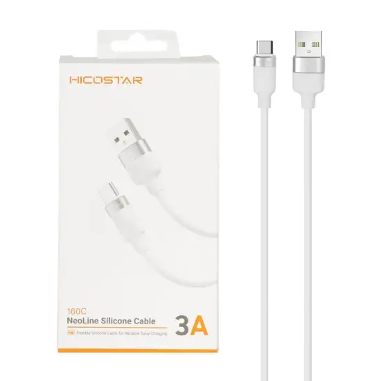تصویر کابل تبدیل USB به USB-C هایکواستار مدل 160C