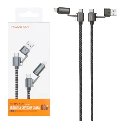 نمایش جزئیات کابل تبدیل چندکاره هایکواستار مدل HS-190
