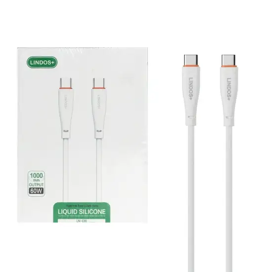 تصویر کابل تبدیل USB-C به USB-C مدل LN-C30