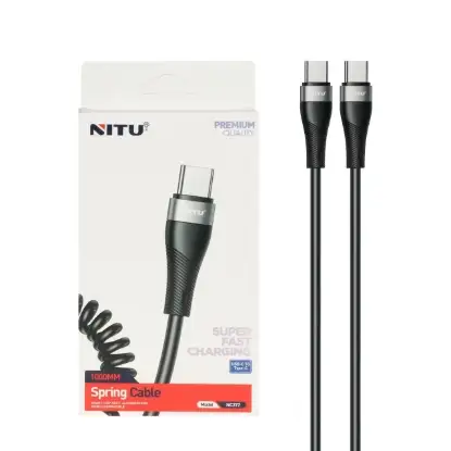 نمایش جزئیات کابل تبدیل USB-C به USB-C نیتو مدل NC377