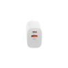 شارژر دیواری 20 وات دو پین دو پورت مدل LN-CH40 همراه کابل شارژ USB-C - تصویر سوم