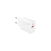 شارژر دیواری 20 وات دو پین دو پورت مدل LN-CH40 همراه کابل شارژ USB-C - تصویر چهارم