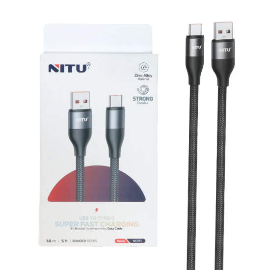 تصویر کابل تبدیل USB به USB-C نیتو مدل NC393