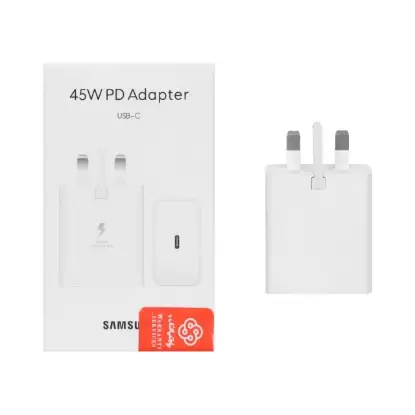 نمایش جزئیات شارژر دیواری 45 وات سه پین تک پورت مدل T4510