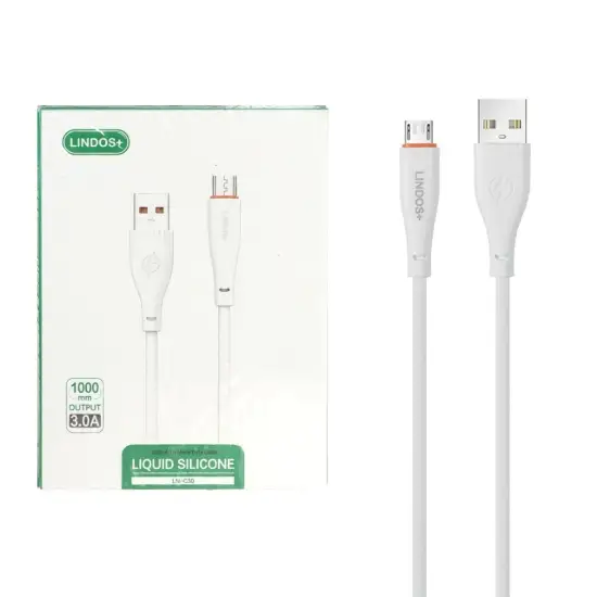 تصویر کابل تبدیل USB به MicroUSB مدل LN-C30