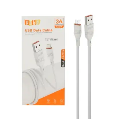 نمایش جزئیات کابل تبدیل USB به MicroUSB پی کیو بی دی مدل PQ-C02M
