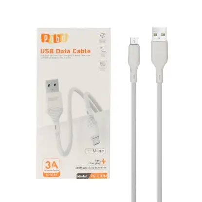 نمایش جزئیات کابل تبدیل USB به MicroUSB پی کیو بی دی مدل PQ-C03M
