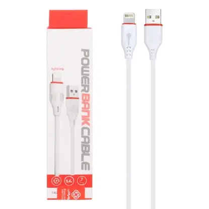 نمایش جزئیات کابل تبدیل پاوربانک USB به لایتنینگ میلر مدل CA-1444