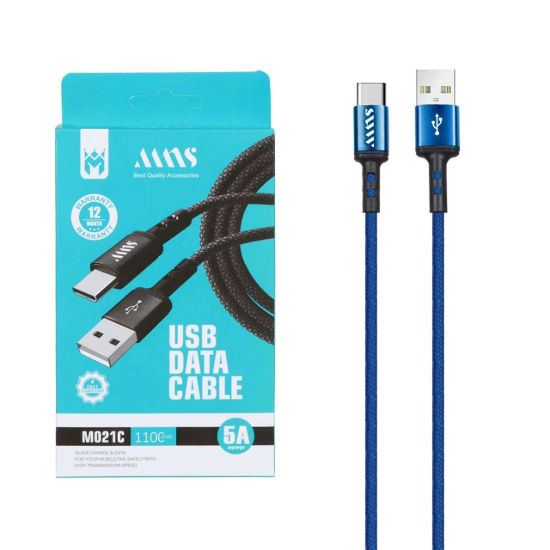 تصویر کابل تبدیل USB به USB-C مدل M021C طول 1.1 متر