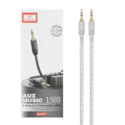 نمایش جزئیات کابل AUX ارلدام مدل AUX37 طول 1.5 متر