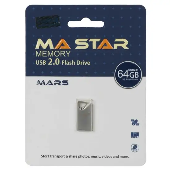 تصویر فلش مموری مدل ام ای استار SUN USB2.0 ظرفیت 64GB