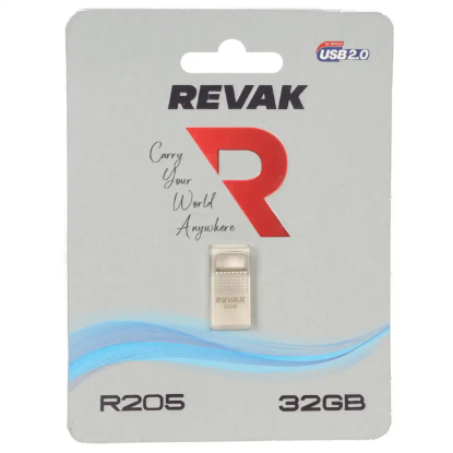 نمایش جزئیات فلش مموری ریواک USB2.0 مدل R205 ظرفیت 32 گیگابایت