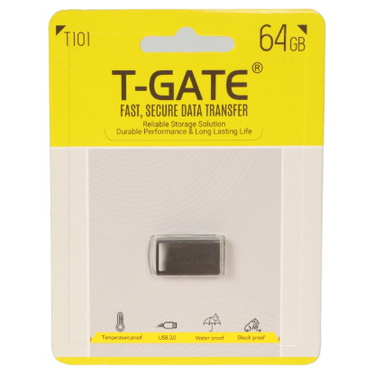 نمایش جزئیات فلش مموری  تی گیت USB2.0 مدل T101 ظرفیت 64GB گیگابایت