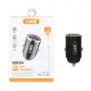 شارژر فندکی لیامی 38 وات دو پورت مدل CC.LM-81 - تصویر یکم