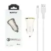 شارژر فندکی تک پورت نیتو مدل CC802F همراه کابل شارژ MicroUSB - تصویر یکم