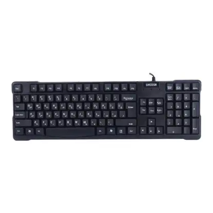 نمایش جزئیات کیبورد باسیم مدل SH-K61