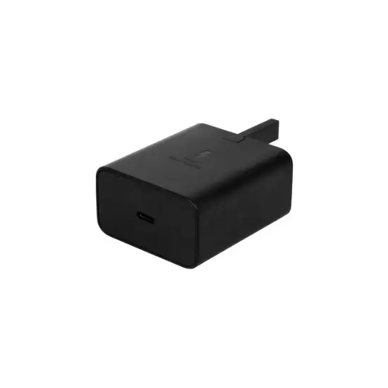 تصویر شارژر دیواری 45 وات سه پین تک پورت مدل EP-T4511 همراه کابل شارژ USB-C