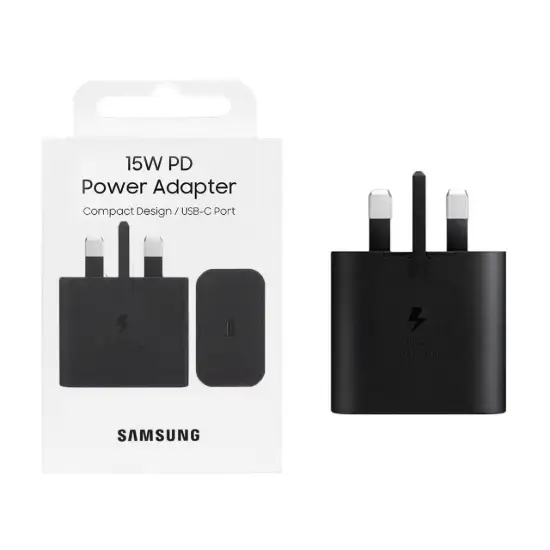 تصویر شارژر دیواری 15 وات سه پین تک پورت مدل T1510 همراه کابل شارژ USB-C