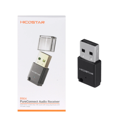 نمایش جزئیات گیرنده بلوتوثی صدا هایکواستار مدل R904