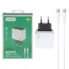 شارژر دیواری 30 وات دو پورت مدل LN-CH30 همراه کابل شارژ USB-C به SB-C - تصویر یکم