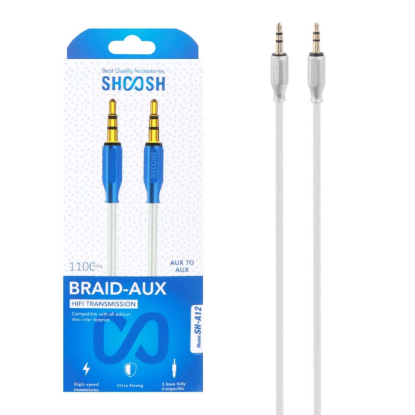 نمایش جزئیات کابل تبدیل AUX مدل SH-A12 طول 1.1