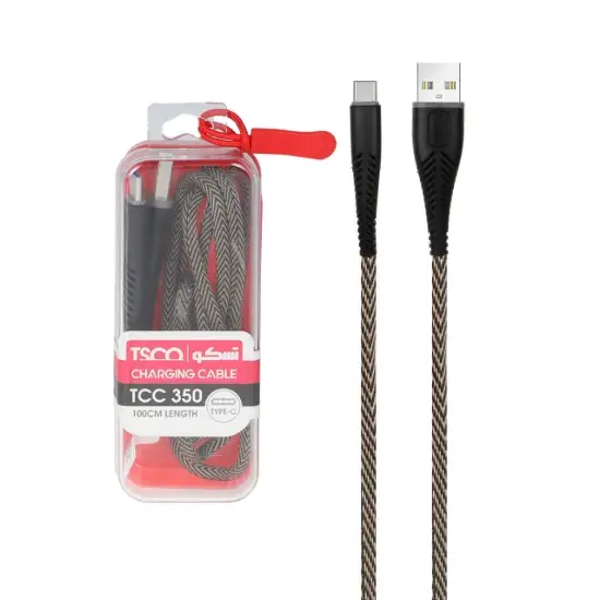 تصویر کابل تبدیل USB به USB-C تسکو مدل TCC 350