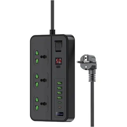 نمایش جزئیات چند راهی برق تویین مکس مدل MX-61