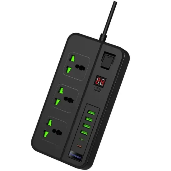 تصویر چند راهی برق تویین مکس مدل MX-61