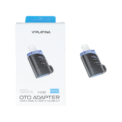نمایش جزئیات مبدل USB به لایتنینگ وی آی پلاتینا مدل VX30