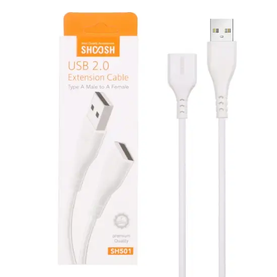 تصویر کابل افزایش طول USB 2.0 مدل SH501