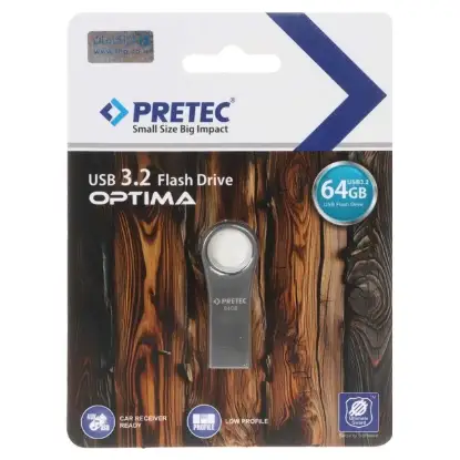 نمایش جزئیات فلش مموری پرتک مدل Optima USB 3.2 ظرفیت 64 گیگابایت