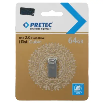 نمایش جزئیات فلش مموری پرتک مدل Cubic USB 2.0 ظرفیت 64 گیگابایت