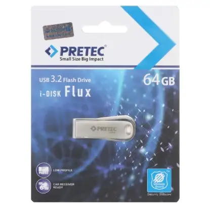 نمایش جزئیات فلش مموری پرتک مدل i-Disk Flux USB 3.2 ظرفیت 64 گیگابایت