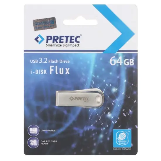 تصویر فلش مموری پرتک مدل i-Disk Flux USB 3.2 ظرفیت 64 گیگابایت