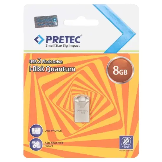 تصویر فلش مموری پرتک مدل Quantum USB 2.0 ظرفیت 8 گیگابایت