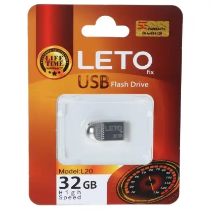 نمایش جزئیات فلش مموری لتو مدل Fix L20 USB2.0 ظرفیت 32 گیگابایت