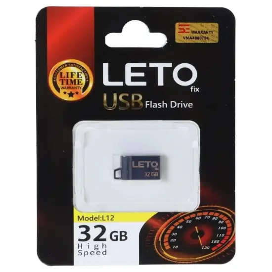 تصویر فلش مموری لتو مدل Fix L12 USB2.0 ظرفیت32 گیگابایت