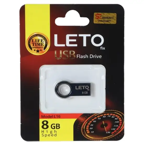 تصویر فلش مموری لتو مدل Fix L16 USB2.0 ظرفیت 8 گیگابایت