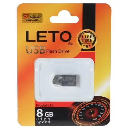 نمایش جزئیات فلش مموری لتو مدل Fix L10 USB2.0 ظرفیت 8 گیگابایت