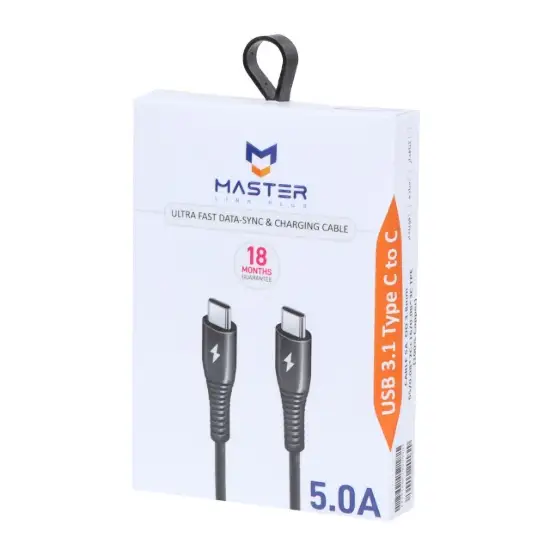 تصویر کابل تبدیل USB-C به USB-C مدل ETM 002